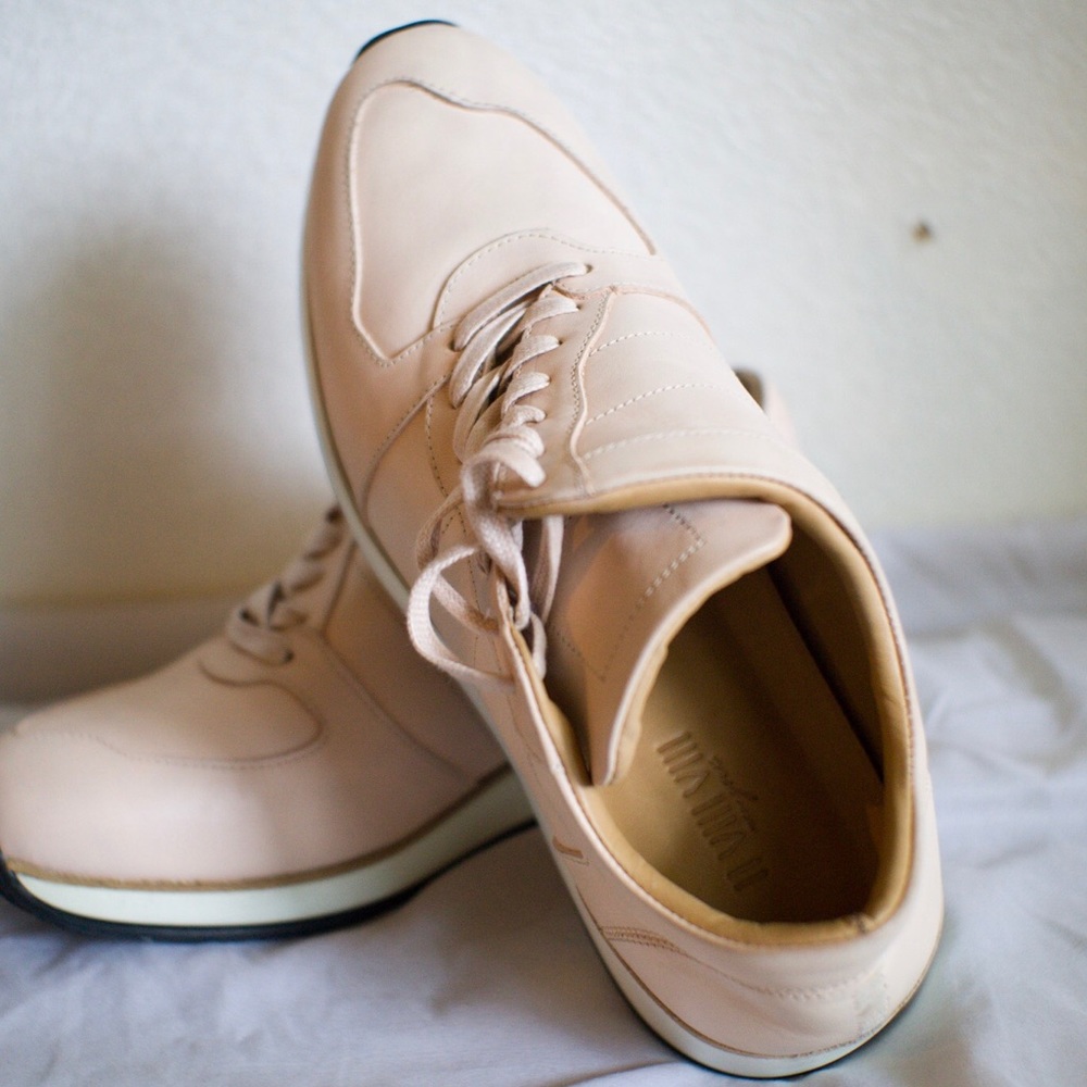 II VIII VIII - N° 288 Leather Tennis Shoes